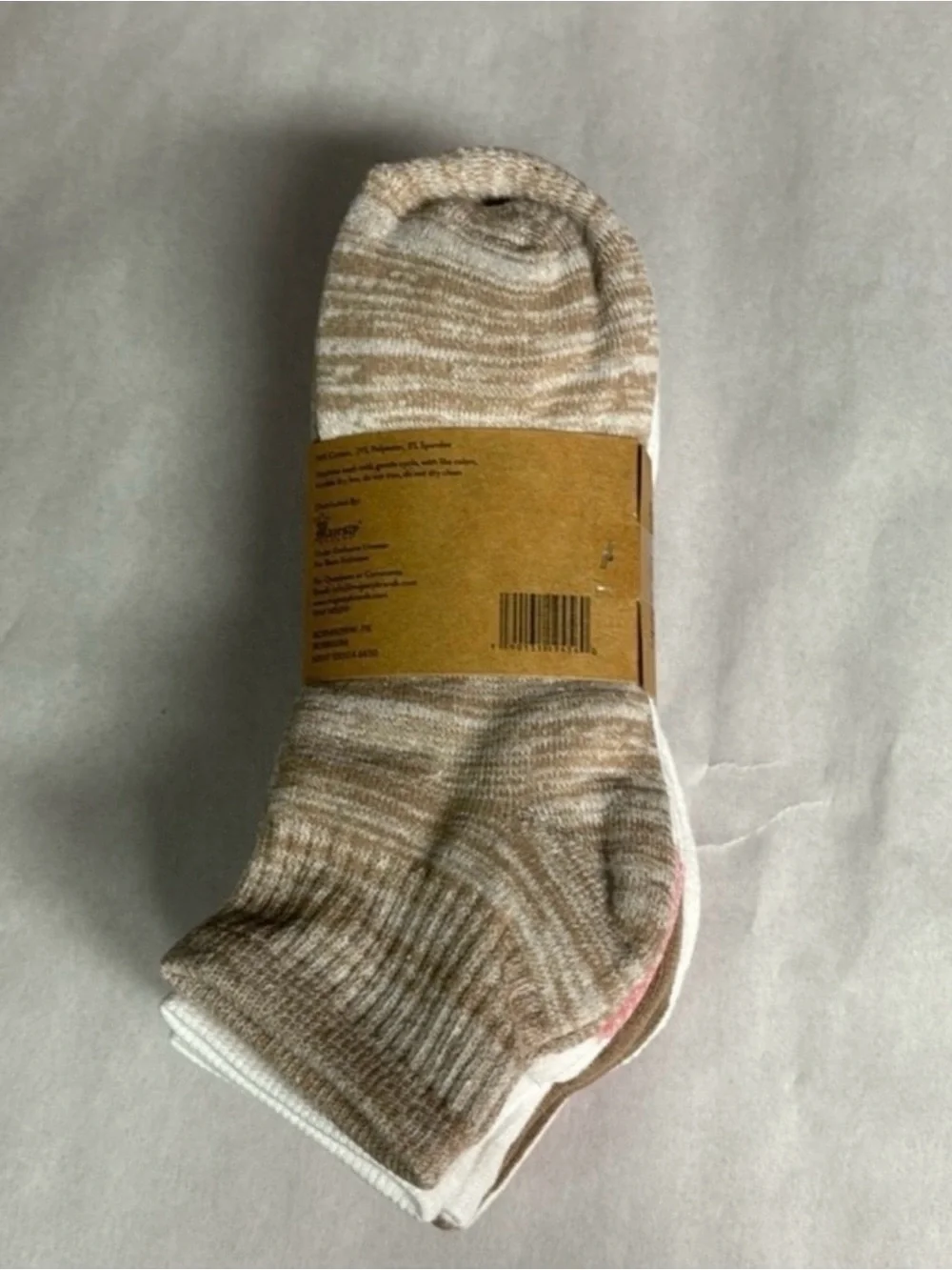 New Born Socks Women’s 5 Pair Multicolor Cushioned Quarter Socks Casual Preppy